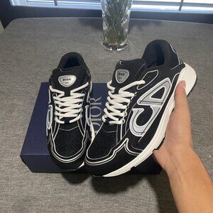 Dior black & white B30 trainers